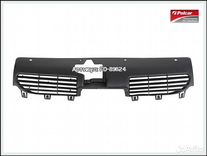 Решётка радиатора внутренняя пежо 206