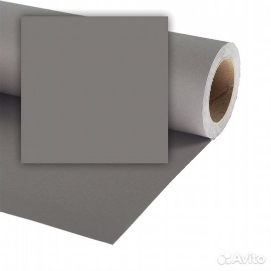 Фон бумажный vibrantone 1,35 x 6 м strong grey 06