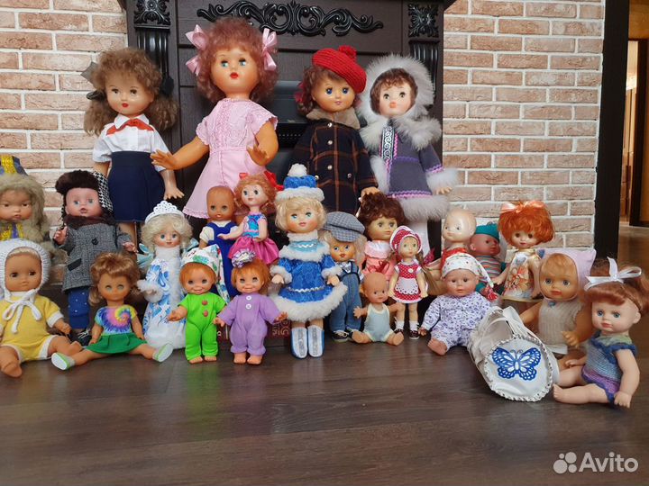 Пупсы и куклы СССР