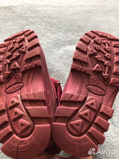 Сапоги резиновые зимние детские