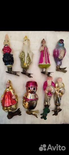 Елочные игрушки СССР