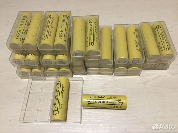 Аккумуляторы Liitokala 21700 5000 mAh