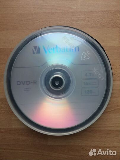 Диск Verbatim DVD-R 4,7GB 16x