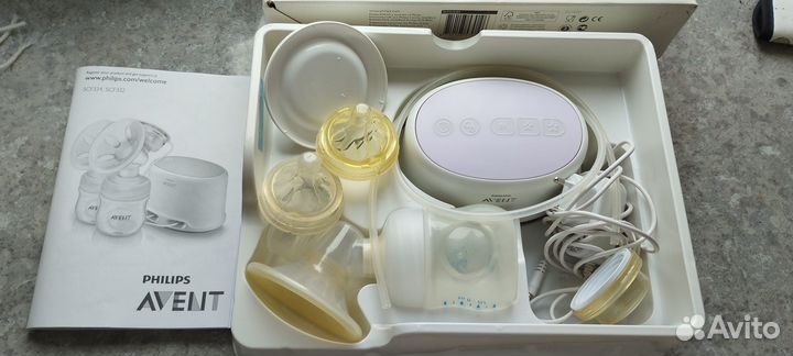 Молокоотсос avent электрический