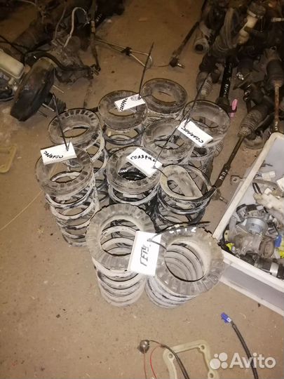 Пружины передние solaris, rio