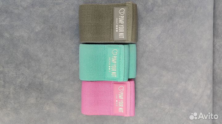 Фитнес резинки тканевые