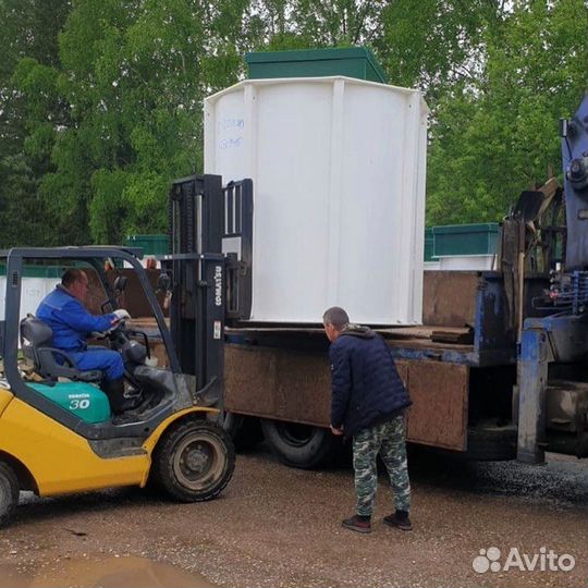 Стация биологической очистки с установкой дачный