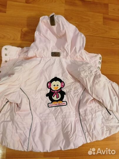 Зимний костюм на девочку 104