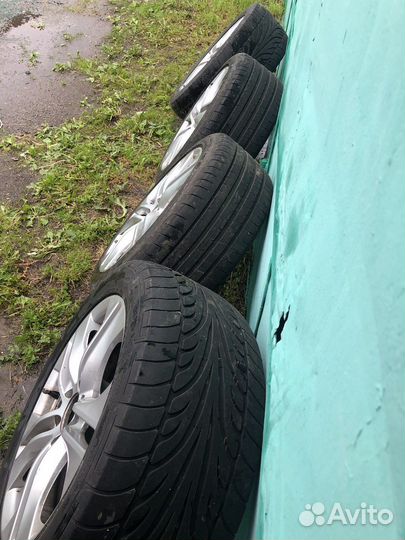 Колеса в сборе r17 на mercedes мерседес лето ориг