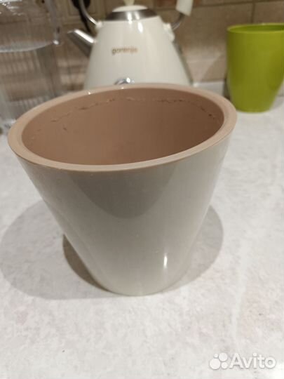 Горшок пластиковый