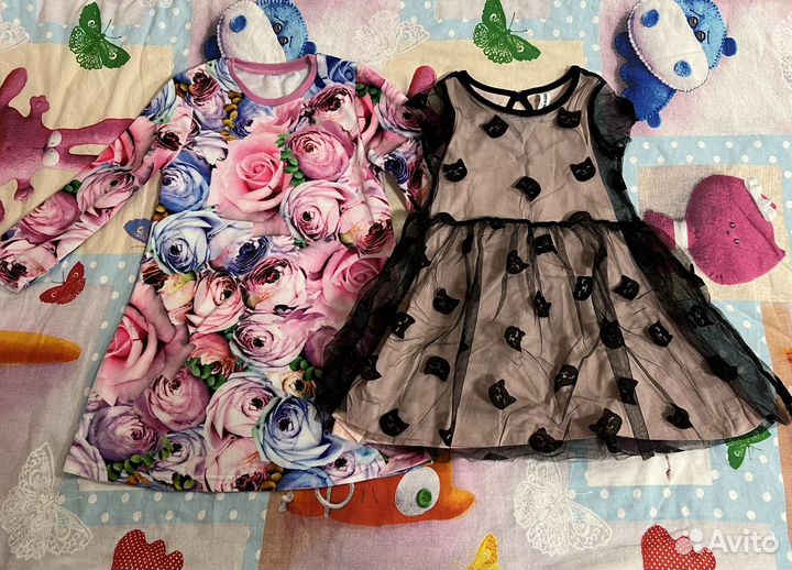 Одежда пакетом на девочку 104 110