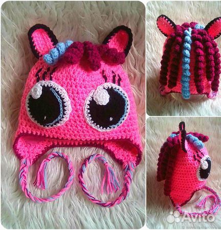 Зверошапка,шапки для девочек и мальчиков)