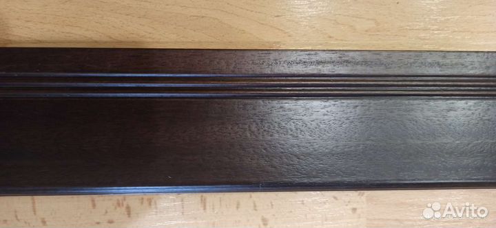 Багетная планка на карниз, 3м. Венге