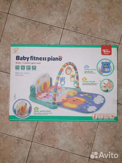 Развивающий коврик с пианино