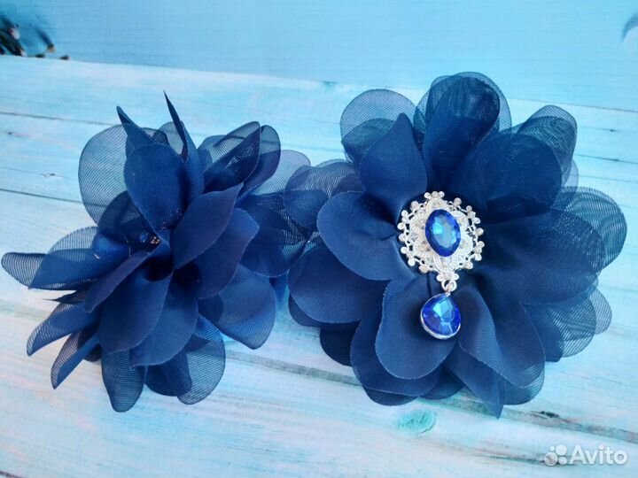 Пышные бантики для школы. Ручная работа