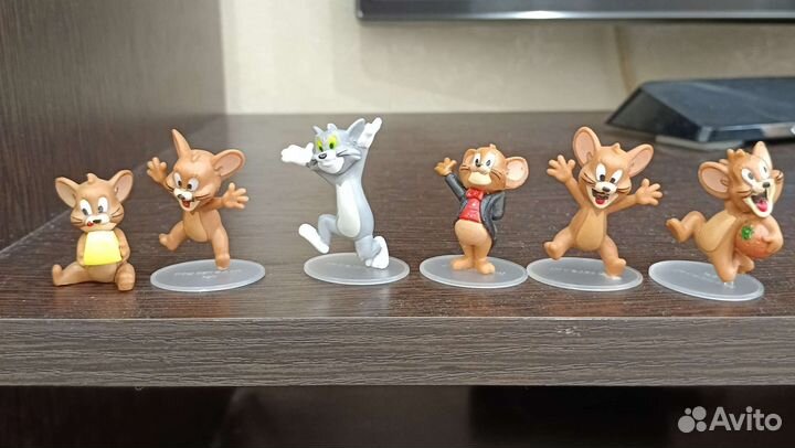 Том и джерри игрушки из чупа чупс