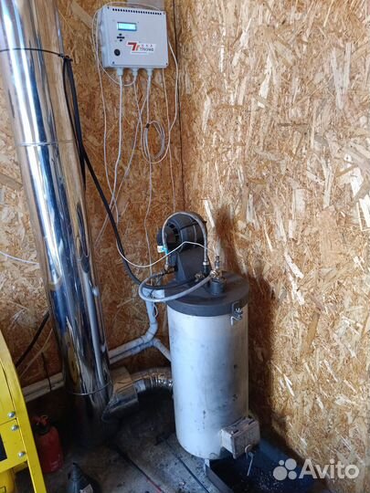 Котел отопительный на отработке