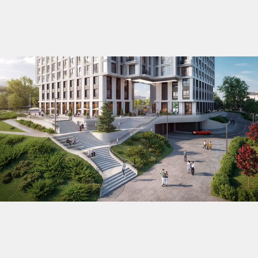 2-к. апартаменты, 42,8 м², 2/20 эт.