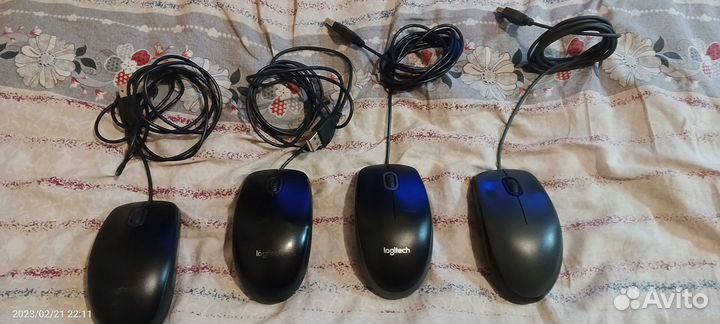 Клавиатуры Logitech K120 for Business и мыши