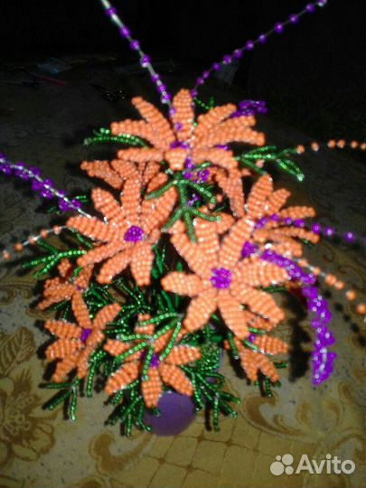 Роза и лилии