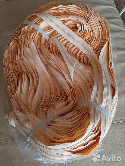 Молния рулонная и разъемная