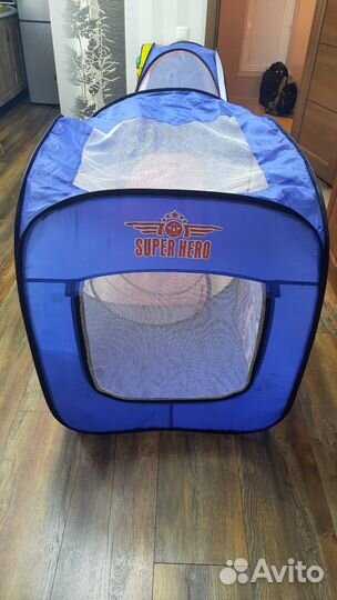 Детская игровая палатка с тоннелем