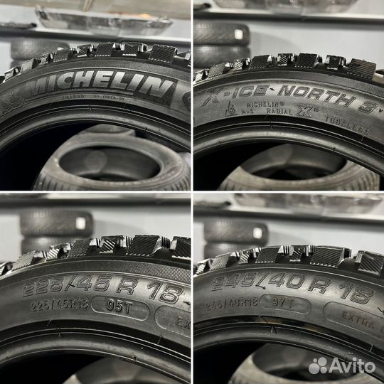 Michelin X-Ice North 3 225/45 R18 и 245/40 R18 95T