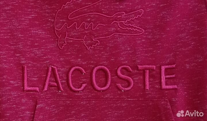 Толстовка с капюшоном на мальчика lacoste