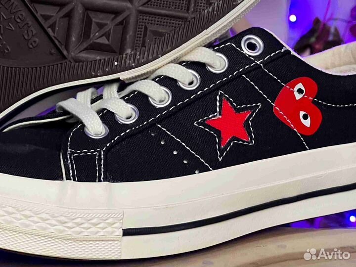 Кеды Converse One Sta Comme des Garcons play