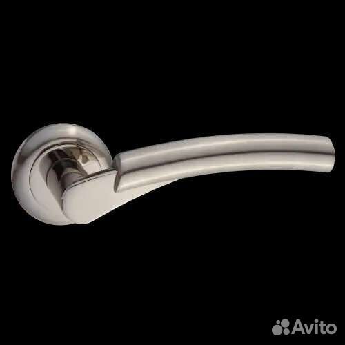 Ручка дверная Виола DH 211-04 SN/NP