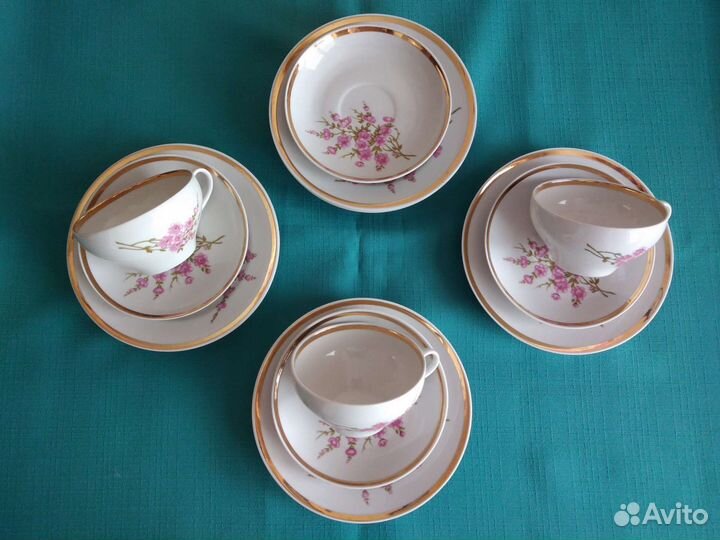 Чайный сервиз Дулево остаток