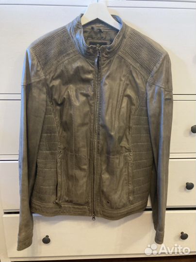 Куртка кожаная Milestone р 50