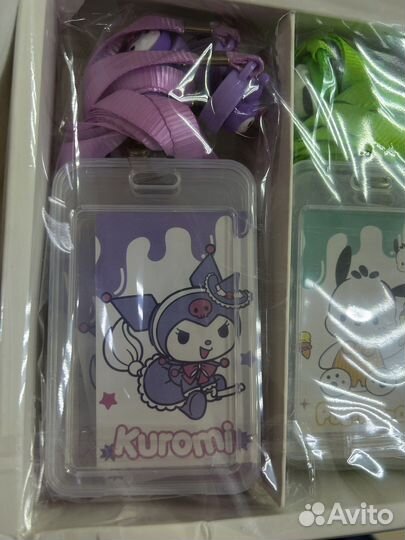 Картхолдер бейдж hello kitty kuromi