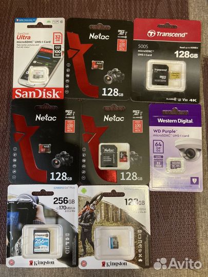 Карты памяти microsd / sd