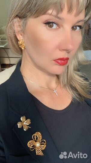 Винтажные американские клипсы