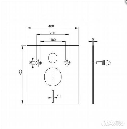 Прокладка звукоизоляционная Alcaplast M930