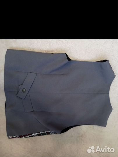 Жилет школьный для мальчика 134-140