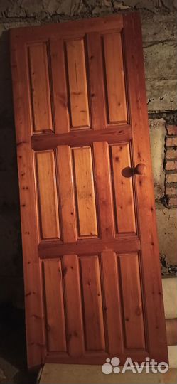 Двери межкомнатные из массива сосны