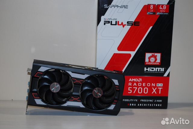 Видеокарта Rx 5700xt Sapphire Pulse