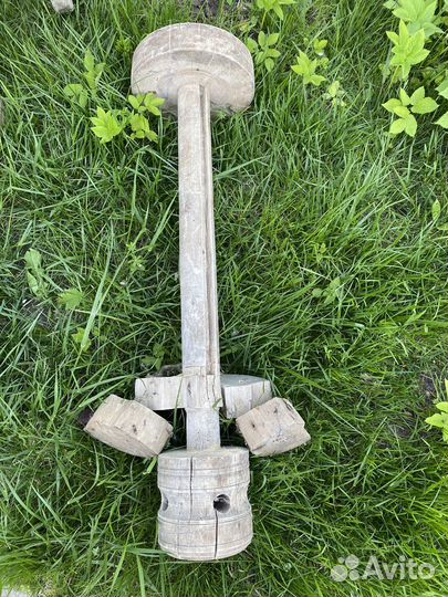 Детали от ткацкого деревянного станка