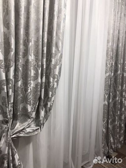 Комплект штор новый