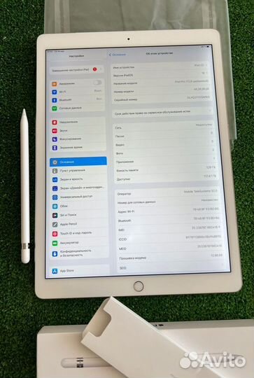 iPad pro 12.9 Gb 128 LTE АКБ 90%