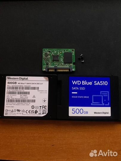 Ssd WD Blue SA510 500 gb не рабочий