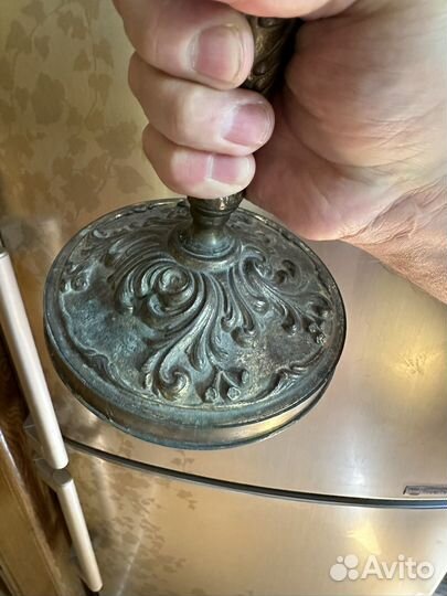 Подсвечник, канделябр, бронза