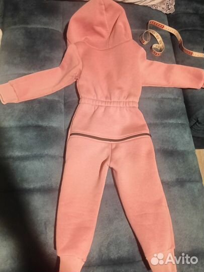Флисовый комбинезон на девочку