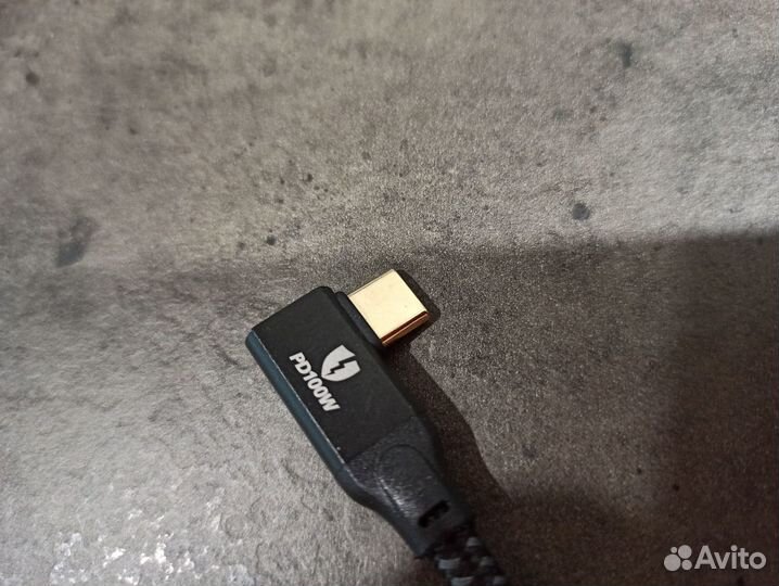 USB Type-C, 20 GBps, PD 100 Ват, 2 метра