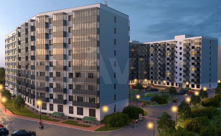 1-к. квартира, 32,8 м², 3/9 эт.