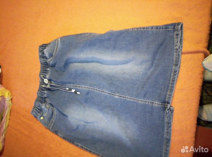 Джинсовая юбка