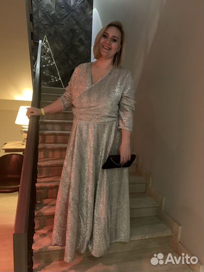 Вечернее платье в пол 56 58