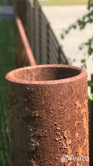 Труба для забора